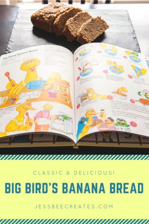 Big Bird's Banana Bread Recipe
