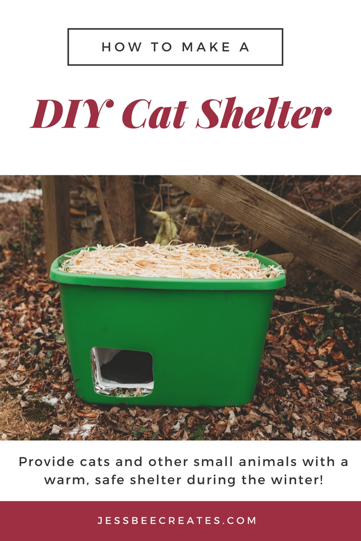 DIY Cat Shelter Tutorial