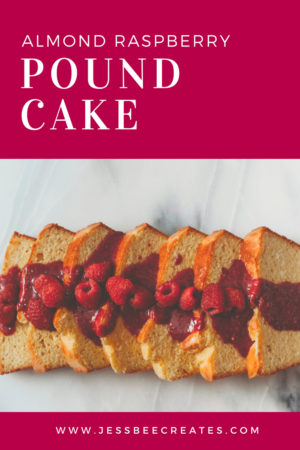 Almond Raspberry Pound Cake