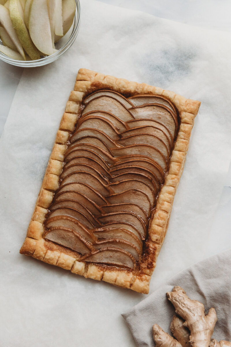 Pear Ginger Tart Recipe