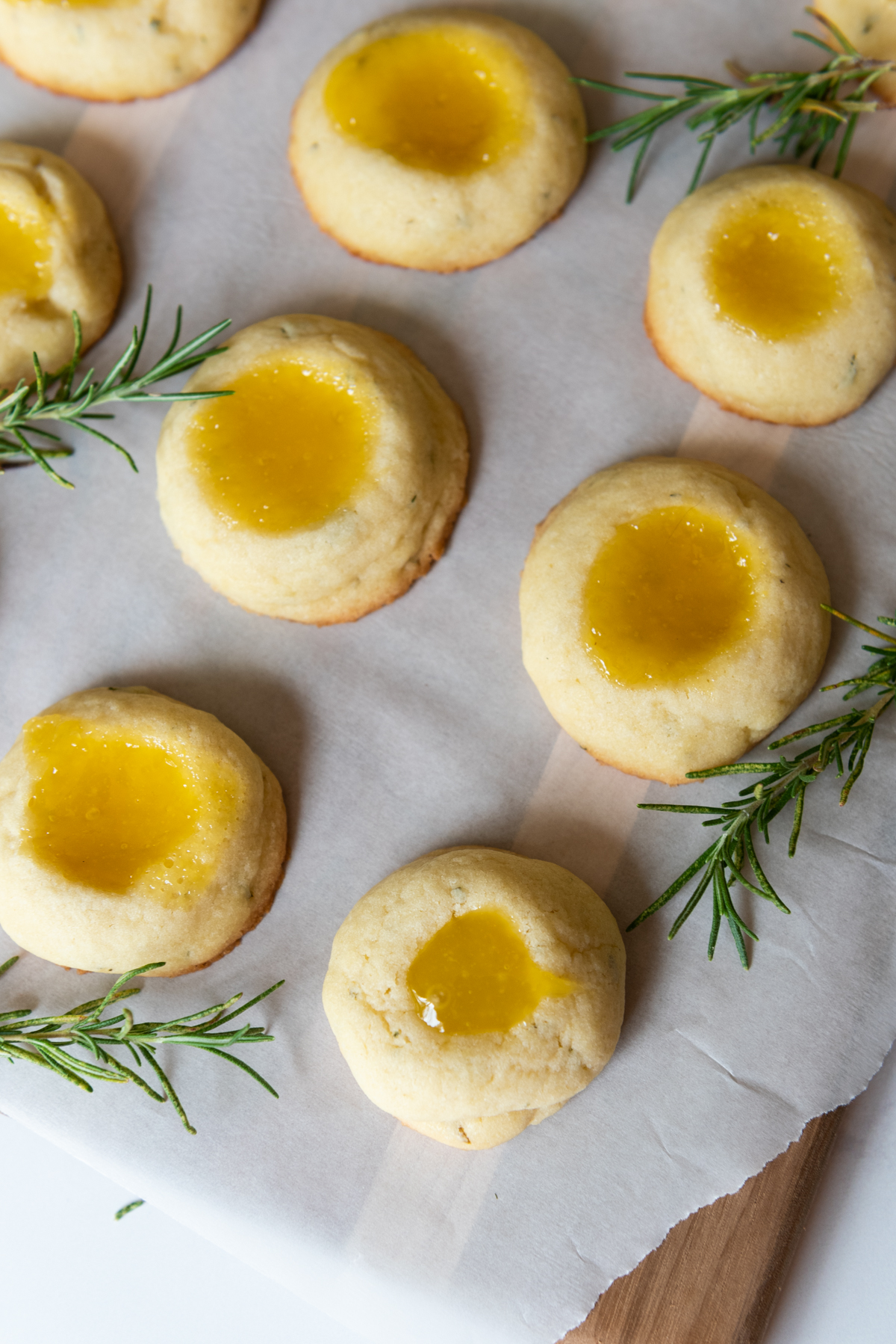 Rosemary Lemon Curd Cookie Recipe