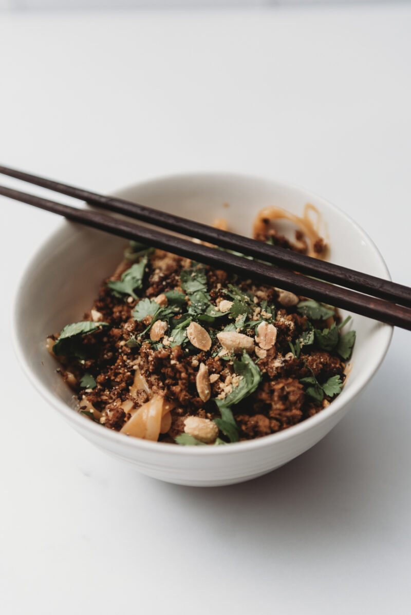Bold and Spicy Vegan Dan Dan Noodles Recipe