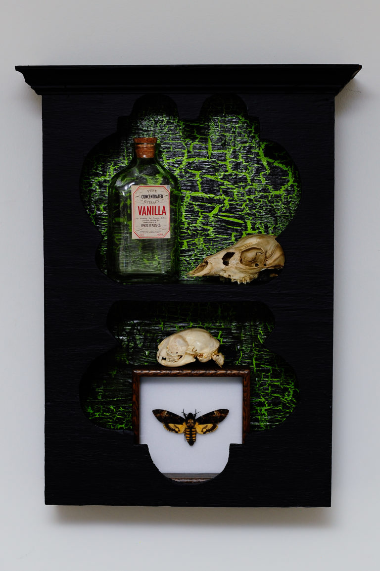 DIY Halloween Decor for a Spooky Shelf Resurrection