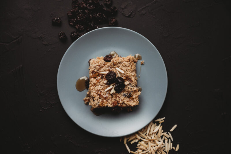 Cherry Almond Baked Oatmeal