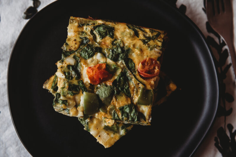 Veggie & Egg Breakfast Bake